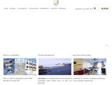 Tablet Screenshot of apartamentoslosmarinos.com